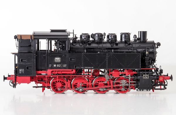21012-N Steiner Modellwerke - Dampflok BR 81 001 DB IIIb 1959 BW Rheine NEM-R�der - Spur 1